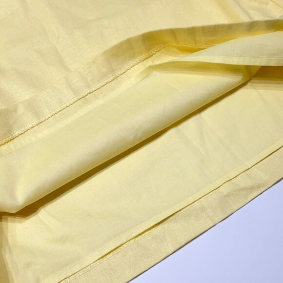 NWT $70 Banana Republic Yellow Linen Blend Mini Skirt Women’s Size 16 (A4) - Picture 8 of 11